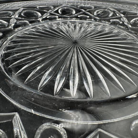 Vintage Platter 16" Cape Cod by Imperial Glass Ohio Glassware - Picture 3 of 7